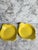 Mid-Century Modern 1960s Vintage Yellow Hall Ceramic Serving Plate - a Pair For Sale - Image 3 of 11