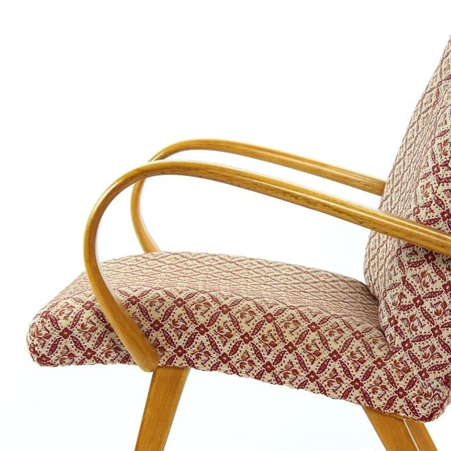 Mid-Century Armchair from TON, Czechoslovakia, 1960s For Sale - Image 12 of 17