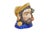 Large rare vintage Royal Doulton D7225 porcelain character jug of Great Military Leader Hannibal featuring a gold helmet,...