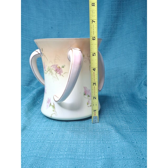 Doulton Burslem Triple Handled Tyg Loving Cup Netilat Yadayim Ritual Cup C. 1891 For Sale - Image 11 of 11
