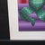 1980s Vintage Victor Vasarely the Tennis Player LTD Serigraph, Hand Signed Art LTD Red Purple and Green For Sale - Image 5 of 7