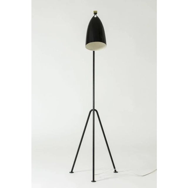Vintage Grasshopper Floor Lamp by Greta Grossman for Bergboms, 1950s For Sale - Image 3 of 11