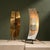 Sculptural Table or Wall Lamps in Brass and Perforated Metal by Gastone Colliva, Italy, 1950s, Set of 2 For Sale - Image 4 of 10
