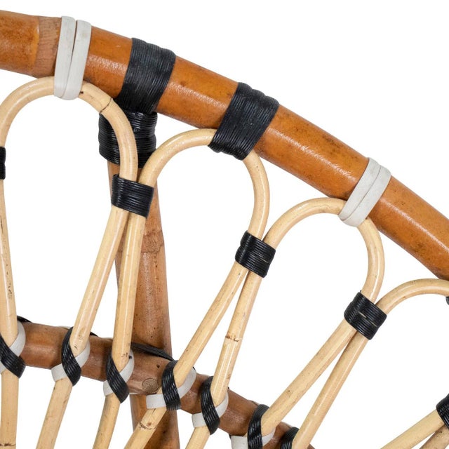 Bamboo Ring Bali Chair For Sale - Image 4 of 4