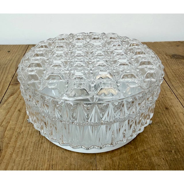 Vintage Glass Wall Light, 1970s For Sale - Image 6 of 16