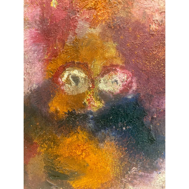 Enrique Zavala Aguilar Mexican Artist Original 1960s Abstract Painting For Sale In Tampa - Image 6 of 10