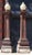 Early 20th Century Antique Cast Iron Entrance Lights - Beaux Arts Style - Large Scale - A Pair For Sale - Image 5 of 5