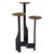 Brutalistic Candle Stand in Brass and Wrought Iron, France, 1970s For Sale - Image 10 of 10