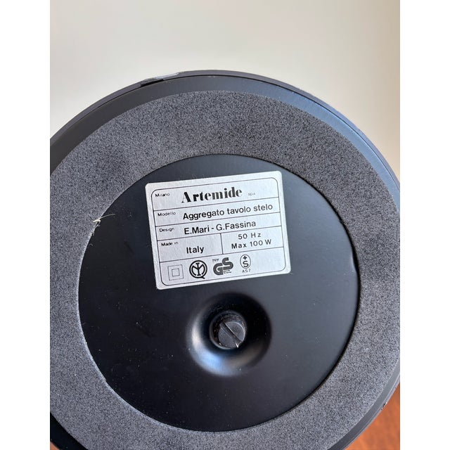 Artemide Aggregate Stem Table Lamp from Artemide, 1976 For Sale - Image 4 of 10