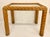 Relocation Super Sale! 1980s Twisted Rattan Modern Coastal Style Side Table For Sale - Image 4 of 11