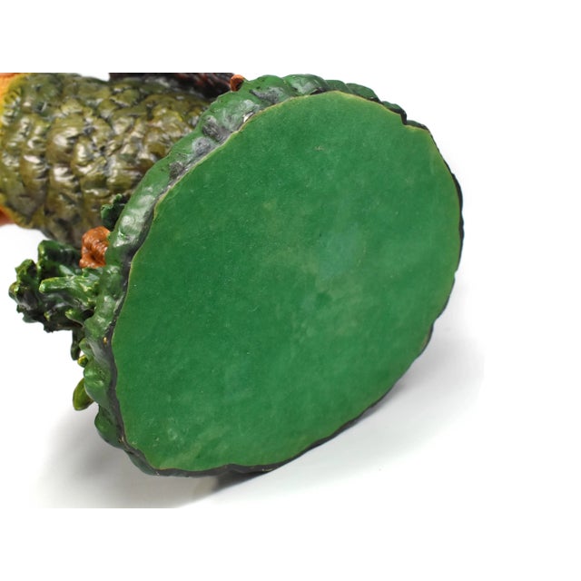 Mid-Century Large Colorful Rooster Sculpture For Sale - Image 11 of 12