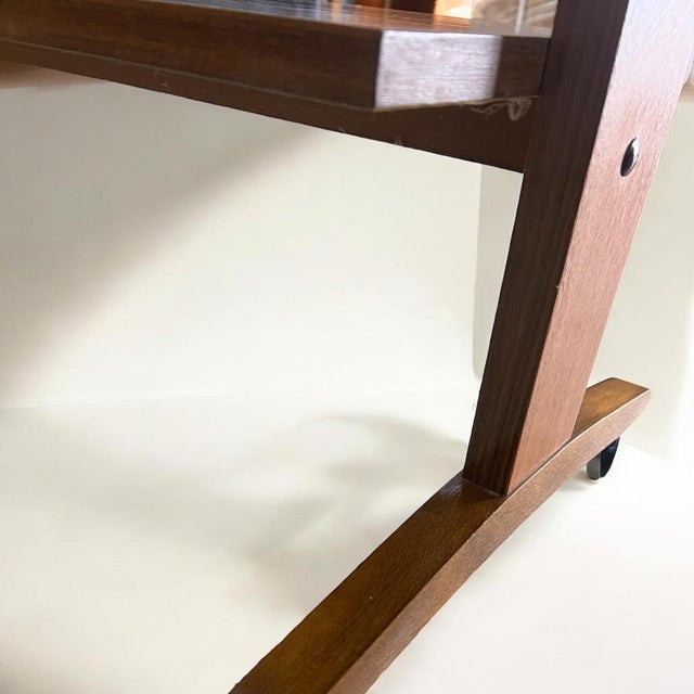 1960s TV Stand in Wood for Record Players, 1960s For Sale - Image 5 of 8