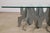 Minimalist Sculptural Coffee Table in Metal and Glass, 1980s For Sale - Image 11 of 18