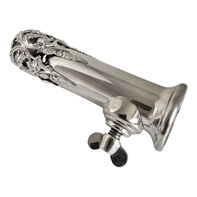 Sterling Silver Bouquet Holder for Wedding Flowers, 2003 For Sale