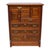 Late 19th Century Eastlake Aesthetic Walnut & Burl Gentleman’s Chest C1890 For Sale - Image 5 of 14