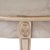 Spritely Home Accent Furniture Astor 54"W Demilune Console Table, Antique Beige For Sale - Image 4 of 8