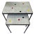 Floris Fiedeldij for Artimeta Attributed 1950's Glass Mosaic Top and Iron Nesting Tables For Sale