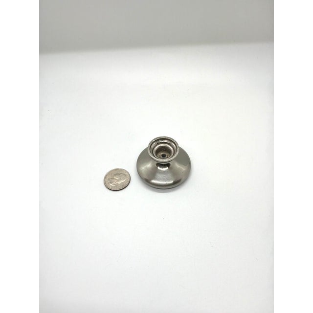 Hickory Chair Furniture Company Hickory Chair Classical Knob Polished Nickel For Sale - Image 4 of 4