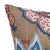 Early 21st Century Schumacher Zanzibar Linen Print Pillow in Cerulean For Sale - Image 5 of 9