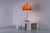 Amber Adjustable Mushroom Table Lamp from Guzzini, 1970s For Sale - Image 16 of 17