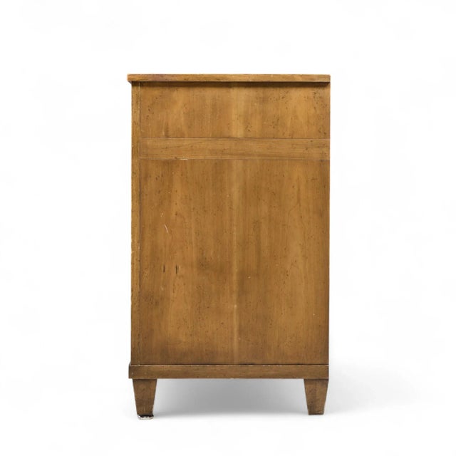 Late 20th Century Baker French Cherry Regency Style 10 Drawer Long Dresser For Sale - Image 5 of 9