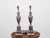 19th Century English Tôle Amphorae Shaped Table Lamps on Lucite Bases - a Pair For Sale - Image 12 of 12