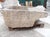 19th Century Single Limestone Block Lavoir Wash Trough From Burgundy, France For Sale - Image 13 of 18
