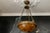 Stone French Art Deco Alabaster and Bronze Pendant Light, 1920s For Sale - Image 7 of 18
