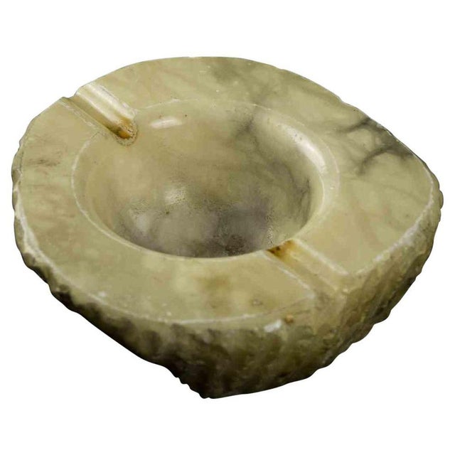 Mid-20th Century Italian Alabaster Ashtray For Sale - Image 5 of 5