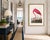 Pink Pink Flamingo (Audubon, Birds of America), Vintage Art Print Reproduction, 20" X 30" For Sale - Image 8 of 12