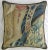 Antique Empire Brussels Tapestry Pillow - 22'' X 22'' For Sale In Los Angeles - Image 6 of 6