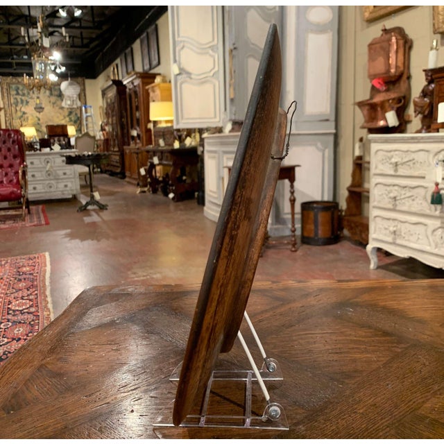 Early 20th Century German Hand Painted Ceramic Hunt Scene Wall Platter For Sale - Image 9 of 12