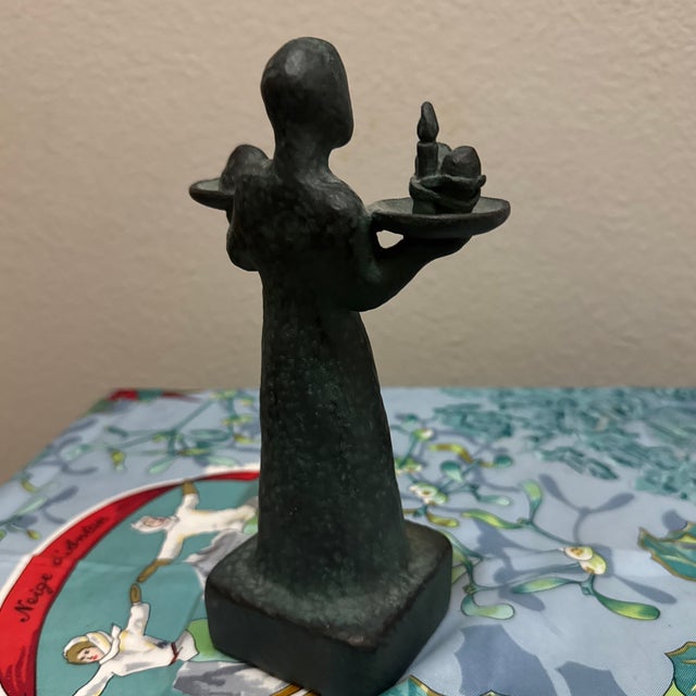 Abstract Faceless Figure With Eye and Heart For Sale - Image 4 of 7