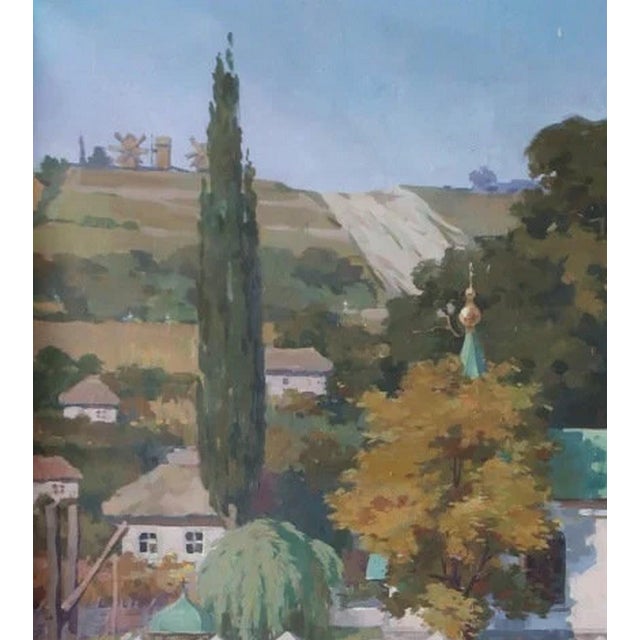 FREE SHIPPING worldwide. The painting will be rolled up and packed securely in a special protective tube. Note: The...