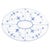 Antique Fish Strainer Platter in Blue Fluted Plain Pattern from Royal Copenhagen, 1890s For Sale - Image 5 of 5