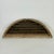 Green Antique Architectural Salvage Half-Round Arched Wooden Louvre in Green Paint For Sale - Image 8 of 10