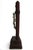 Rare Antique French Tramp Art Standing Crucifix, Hand Carved Folk Art For Sale - Image 9 of 15