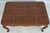 French Provincial Vintage Parquetry French Provincial Oak Dining Table & 6 Chairs For Sale - Image 3 of 18