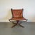 Vintage low back Falcon chair designed by Sigurd Resell in the very desirable and hard to find lighter brown colour...