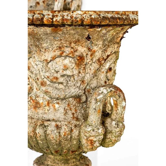 Paint Campana Urns by Andrew Handyside, Set of 2 For Sale - Image 7 of 11