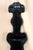 1970s Tall Folk Art Black Scroll Corner Shelf For Sale - Image 9 of 14