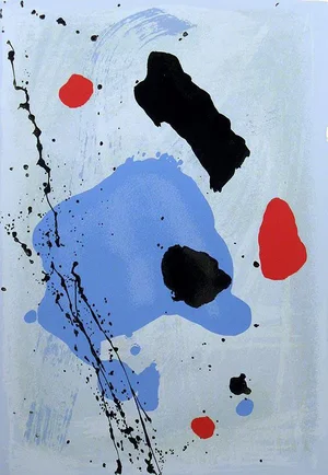 Abstract Expressionist Philippe Lepatre "Holy Spring" Signed Limited Edition Serigraph
