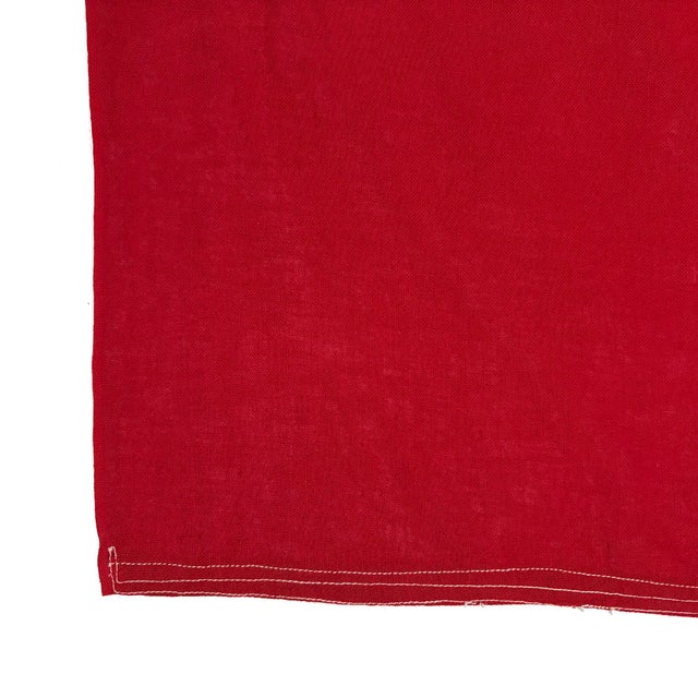 Large Vintage Cotton Nautical Signal Flag For Sale In Los Angeles - Image 6 of 6