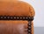 Mid-Century Modern Sheepskin Leather Pouf with Storage, 1970s For Sale - Image 3 of 11