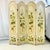 1980s Vintage Boho Chic Hollywood Regency Coastal Hand Painted Magnolia Room Divider Screen For Sale - Image 4 of 12