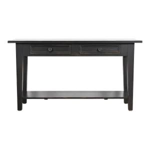 Ethan Allen Shaker Ebonized Maple Sideboard Buffet Server or Console Table