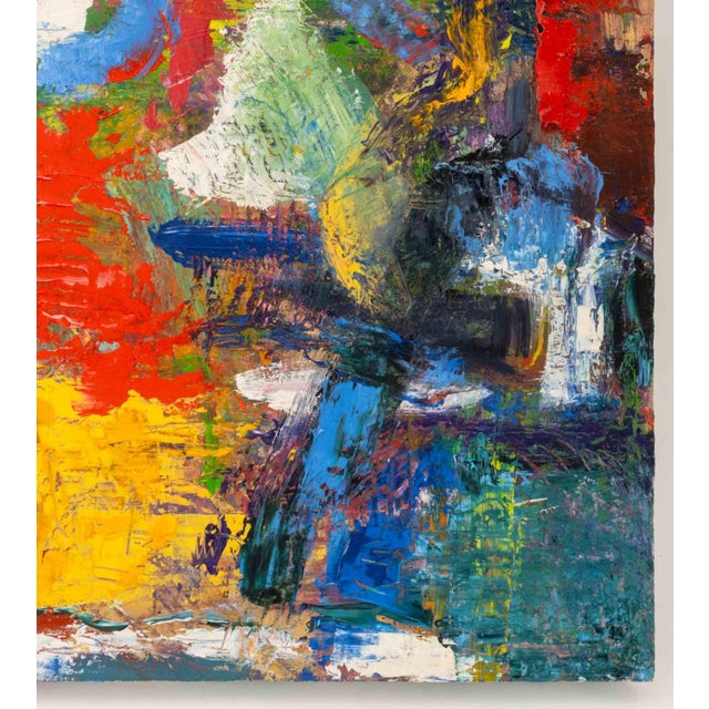 Abstract Karen Schlansky Abstract Composition Oil For Sale - Image 3 of 7