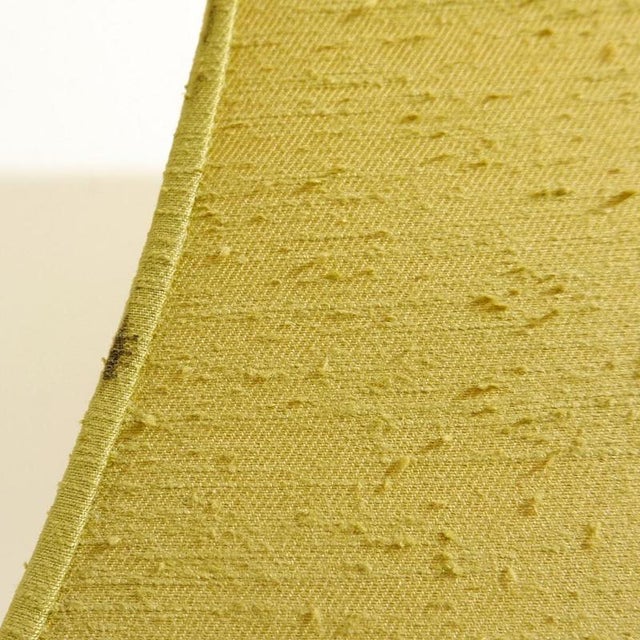 Beige Large Travertine Table Lamp with Lampshade For Sale - Image 8 of 10