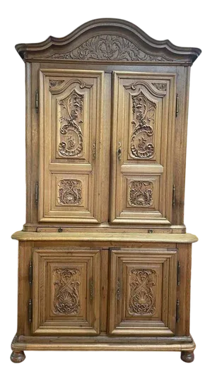 Two-Body Buffet in Carved Renaissance Oak