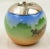 Vintage English Porcelain and Sterling Silver Rim Matchstrike Match Holder For Sale - Image 4 of 8